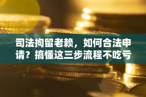 北京司法拘留老赖，如何合法申请？搞懂这三步流程不吃亏！
