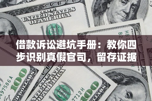 北京借款诉讼避坑手册：教你四步识别真假官司，留存证据不踩雷