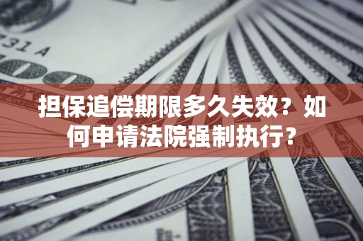 北京担保追偿期限多久失效？如何申请法院强制执行？