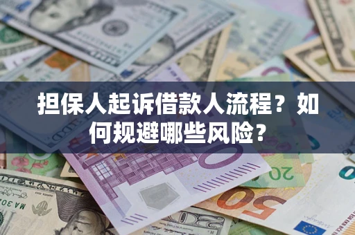 北京担保人起诉借款人流程？如何规避哪些风险？
